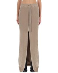 Rick Owens - Solid Maxi Skirt - Lyst