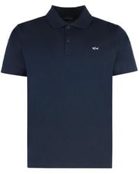 Paul & Shark - Solid Shirt Collar Polo - Lyst
