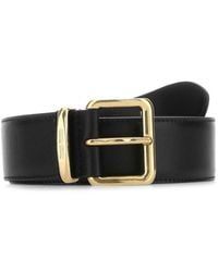 Miu Miu - Buckle Solid Belt - Lyst