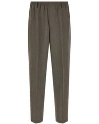 Cellar Door - Tapered Elasticated Trousers - Lyst