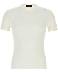 Gucci - Off V Neck T-Shirt - Lyst