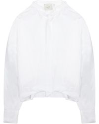 Alysi - Relaxed Solid Shirt - Lyst