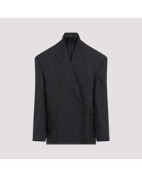 Balenciaga - Tailored Wool Jacket For - Lyst