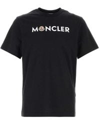 Moncler - Regular Logo T-Shirt - Lyst