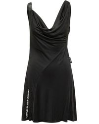 Off-White c/o Virgil Abloh - Solid Cowl Neck Midi Dress - Lyst