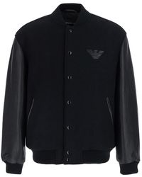 Emporio Armani - Button-Up Jacket - Lyst