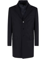 Fay - Double-Breasted Coat - Lyst