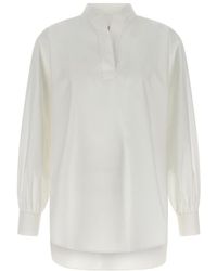 Valentino - Band Collar Top - Lyst