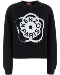 KENZO - Cotton Sweatshirt - Lyst