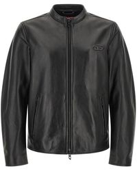 DIESEL - Mandarin Collar Jacket - Lyst