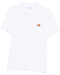 Maison Kitsuné - Fox Head Polo Shirt - Lyst