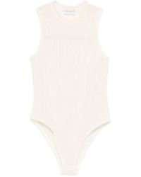 forte_forte - Solid Round Neck Tank Top - Lyst