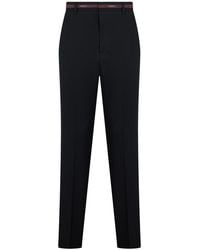 Gucci - Straight Flat Front Pants - Lyst