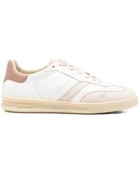 Woolrich - Double U Leather Sneakers - Lyst