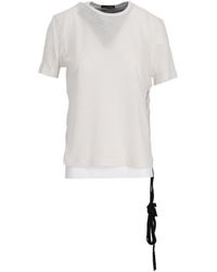 Ann Demeulemeester - Fanie Standard T-Shirt - Lyst