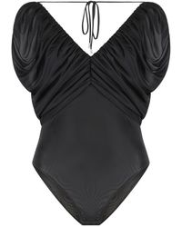 Pinko - V-Neck Draped Top - Lyst