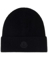 Moncler - Logo Beanie Cap - Lyst