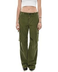 DSquared² - Loose Cargos Pants - Lyst