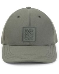 Loewe - Textured Baseball Hat - Lyst