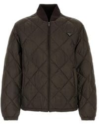 Prada - Quilted Down Jacket - Lyst