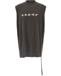 Rick Owens - Trap T Sleeveless T-Shirt - Lyst