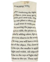 JW Anderson - Jw Anderson Printed Silk Mini Dress - Lyst