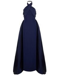 Solace London - Halter Neck Maxi Dress - Lyst