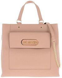 Love Moschino - Logo Medium Tote - Lyst