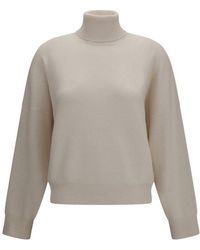 Brunello Cucinelli - Cashmere Turtleneck Sweater - Lyst