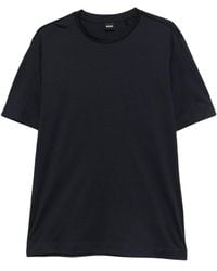 BOSS - Solid Crew Neck T-Shirt - Lyst