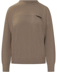 Brunello Cucinelli - Luxurious Knit Wool Sweater - Lyst
