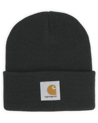 Carhartt - Short Watch Logo Beanie Cap - Lyst