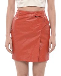 DSquared² - Solid Mini Skirt - Lyst