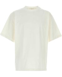 The Row - Solid Crew Neck T-Shirt - Lyst