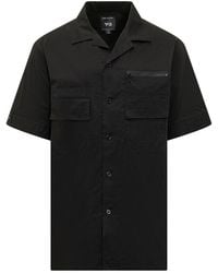 Y-3 - Regular Solid Shirt - Lyst