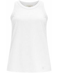 Loulou de Saison - Solid Crew Neck Top - Lyst