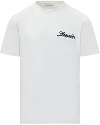 Lanvin - Crew Neck T-Shirt - Lyst