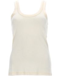 Lemaire - Solid Round Neck Top - Lyst