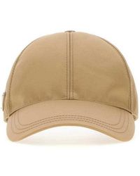Prada - Light Solid Baseball Hat - Lyst