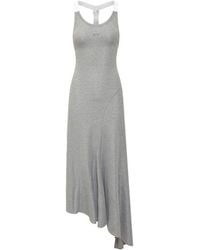 Off-White c/o Virgil Abloh - Round Neck Maxi Dress - Lyst
