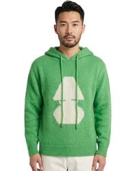 Autry - Logo Hooded Sweater - Lyst