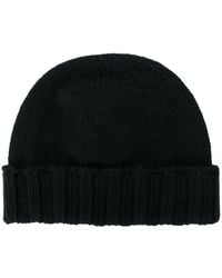 Drumohr - Cashmere Knit Logo Cap - Lyst