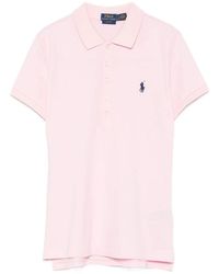 Ralph Lauren - Solid Shirt Collar Polo - Lyst