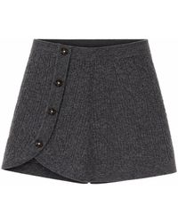 THE GARMENT - Textured Mini Skirt - Lyst