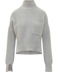 Marni - High Neck Knit Sweater - Lyst