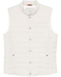 Brunello Cucinelli - Nylon Down Vest - Lyst