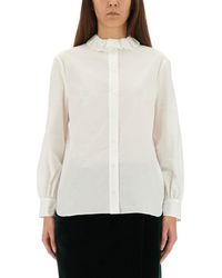 Saint Laurent - Regular Solid Shirt - Lyst