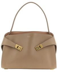 Ferragamo - 'Hug Soft (M) Shoulder Bag - Lyst