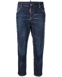 DSquared² - Denim Slim Low Rise Jeans - Lyst