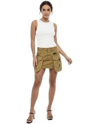 DSquared² - Solid Mini Skirt - Lyst